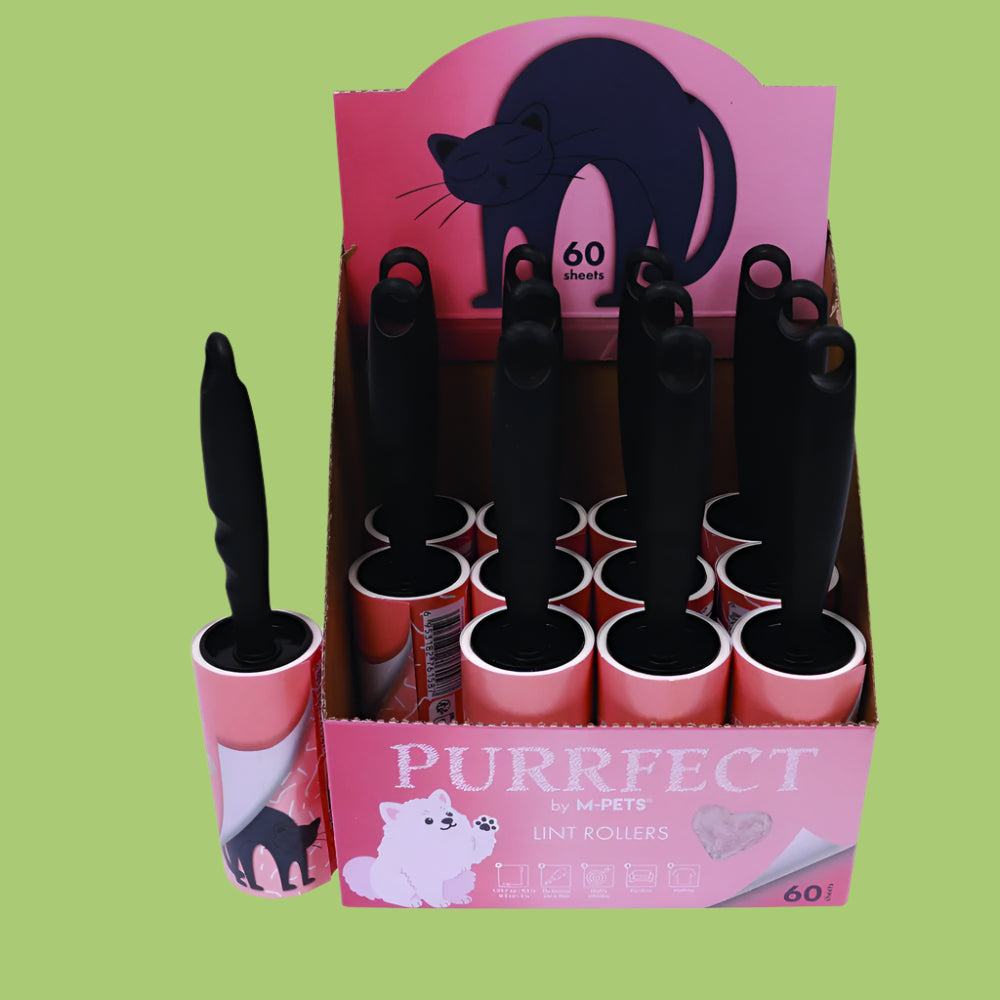 רולר דבק 60 דפים ורוד אמפט