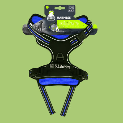 רתמת טיולים - כחול אמפט