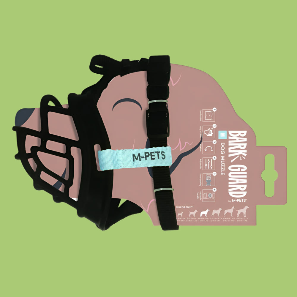 מחסום גומי M שחור כחול