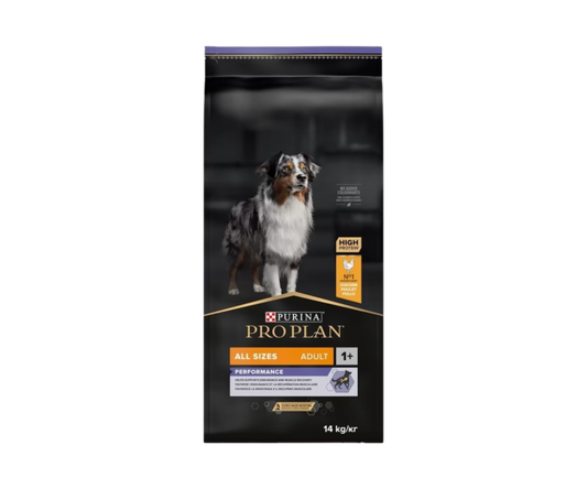 ProPlan פרופלאן 14 ק"ג מזון יבש לכלבים בוגרים פעילים (אופטיפוואר פרפורמנס)
